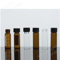 實驗室透明（棕色）螺紋樣品瓶20ml/40ml